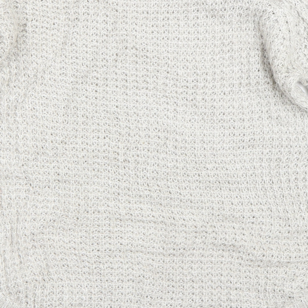 Preworn Womens Beige Pullover Jumper Size 10