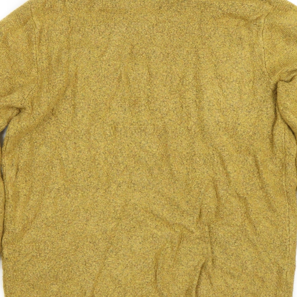 M&S Womens Yellow Pullover Jumper Size 2XL