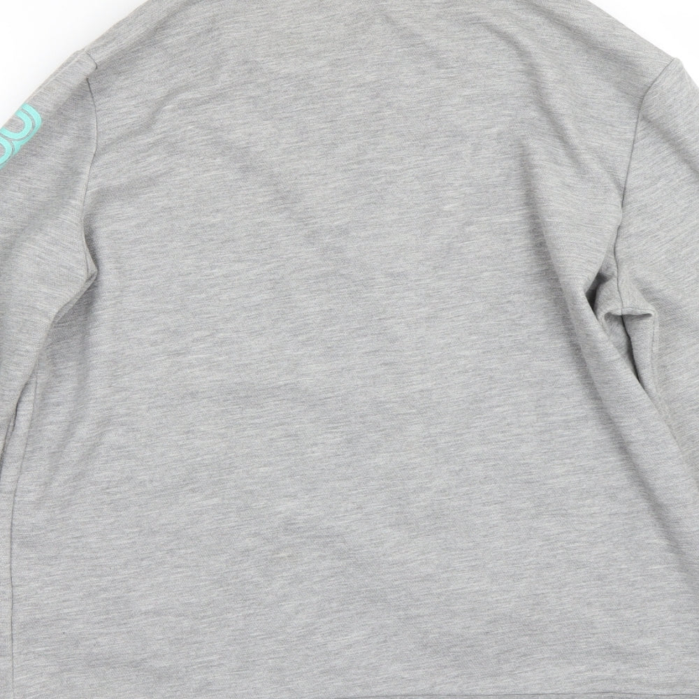 Only play Mens Grey Full Zip Sweatshirt Size XL