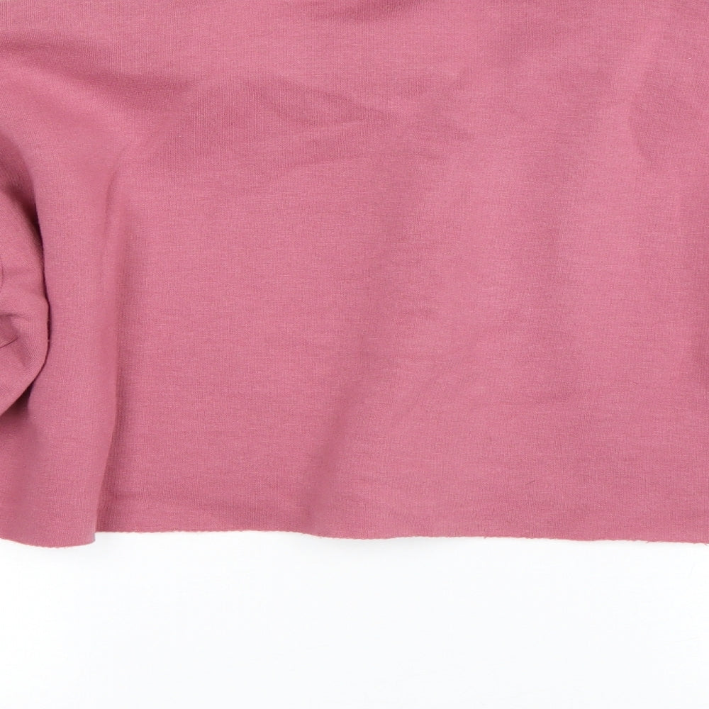 Missguided Womens Pink Cape Jumper Size 12