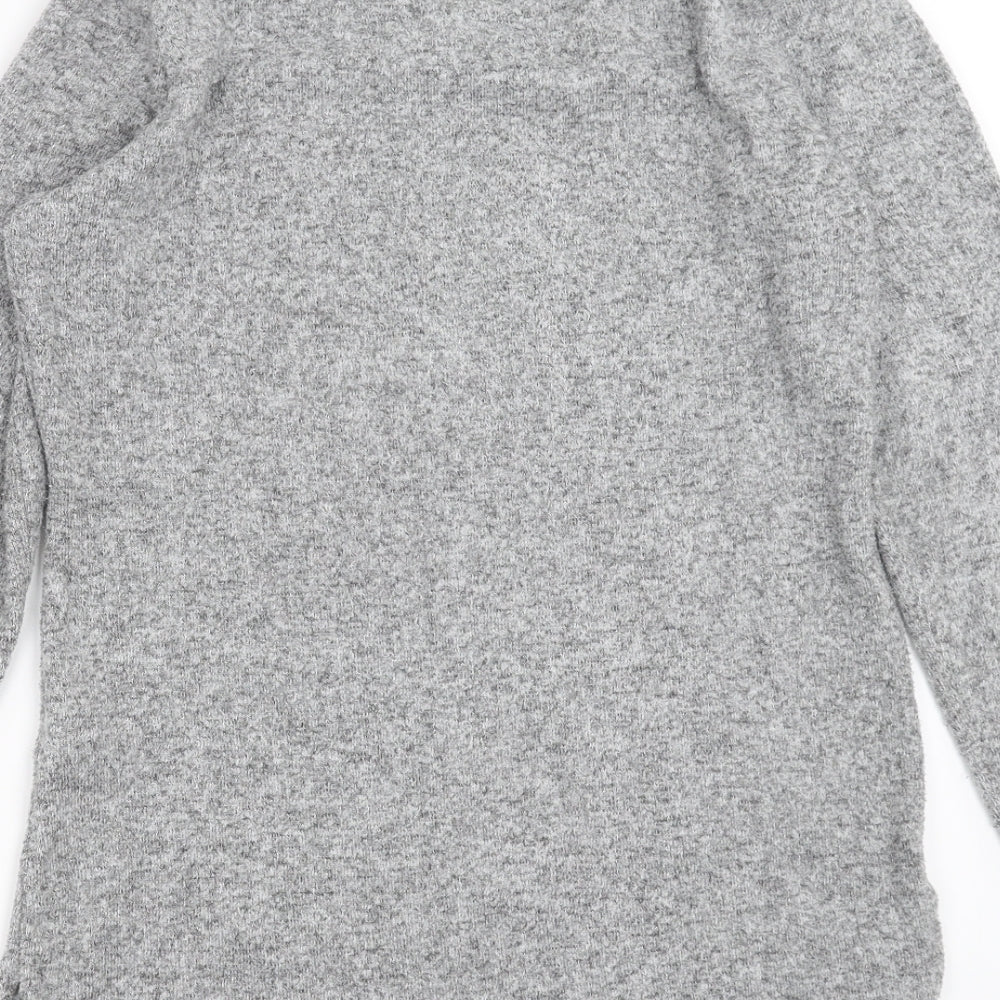 NEXT Womens Grey Knit Pullover Jumper Size 10