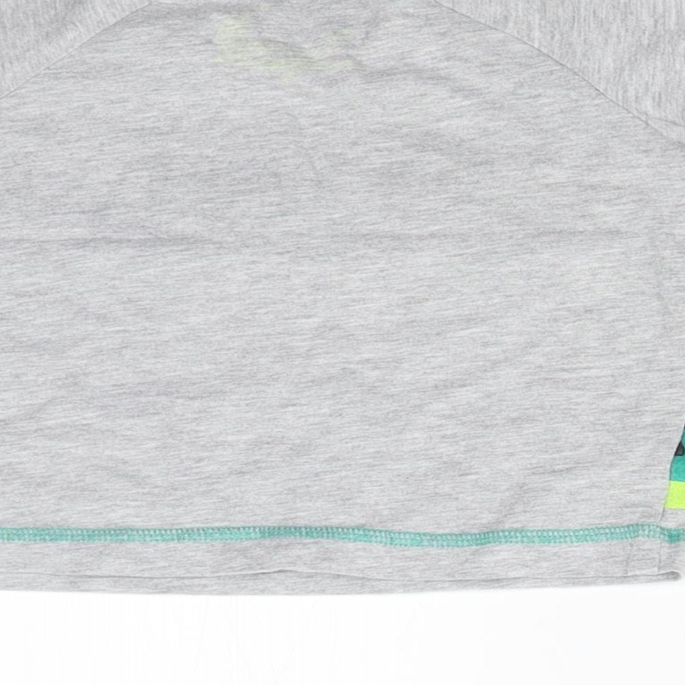 Matalan Baby Grey Basic T-Shirt Size 9-12 Months