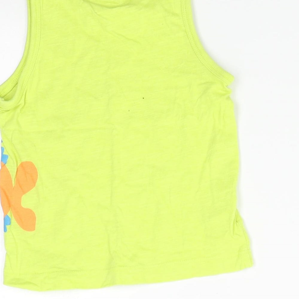 Mini Club Baby Yellow Basic Tank Size 18-24 Months