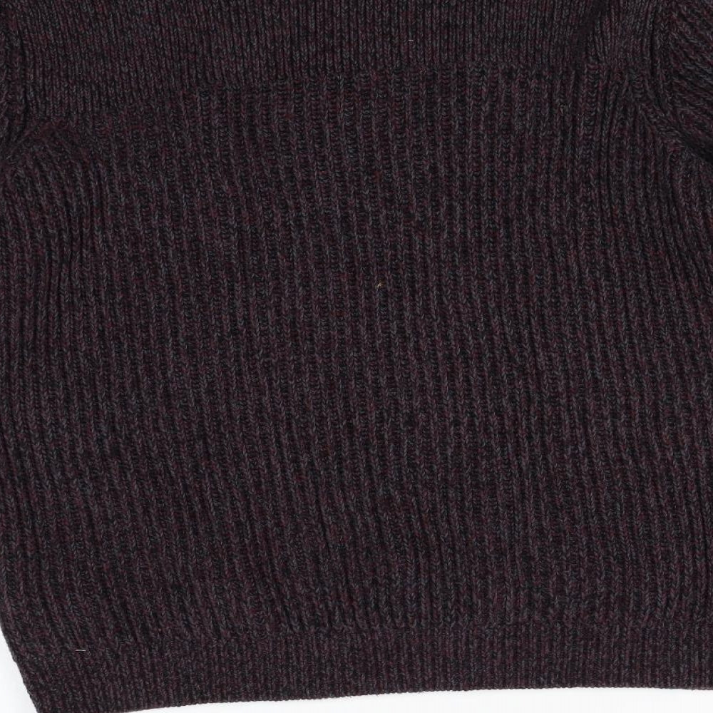 Topman Mens Multicoloured Knit Pullover Jumper Size M