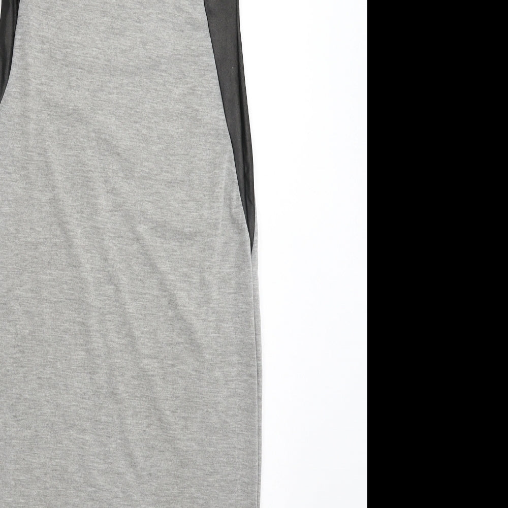 Cameo Rose Womens Grey Bodycon Size 10