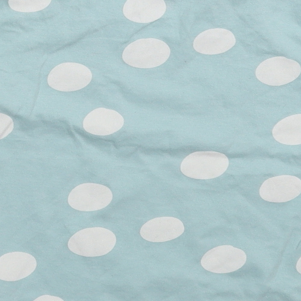 F&F Boys Blue Polka Dot Basic T-Shirt Size 4-5 Years