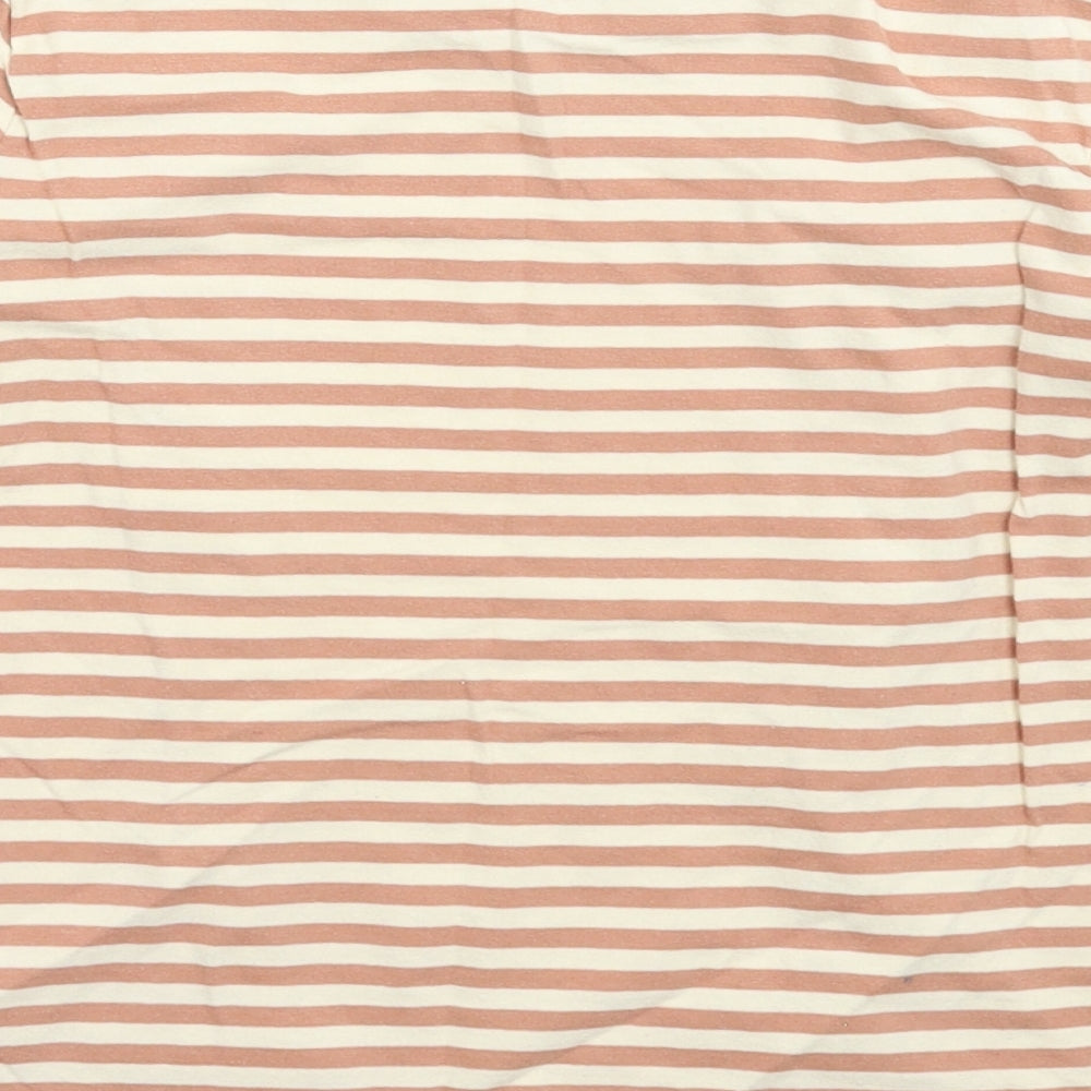 Very Girls Multicoloured Striped Basic T-Shirt Size 11 Years