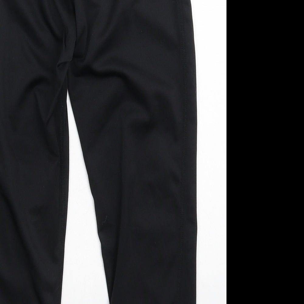 Preworn Girls Black Jegging Trousers Size 9 Years