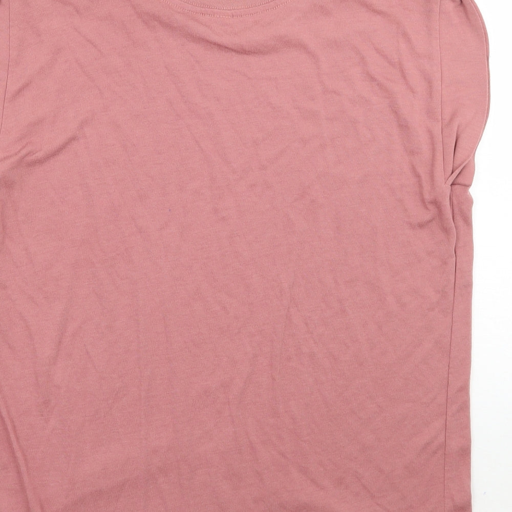 Bella + Canvas Womens Pink Basic T-Shirt Size S