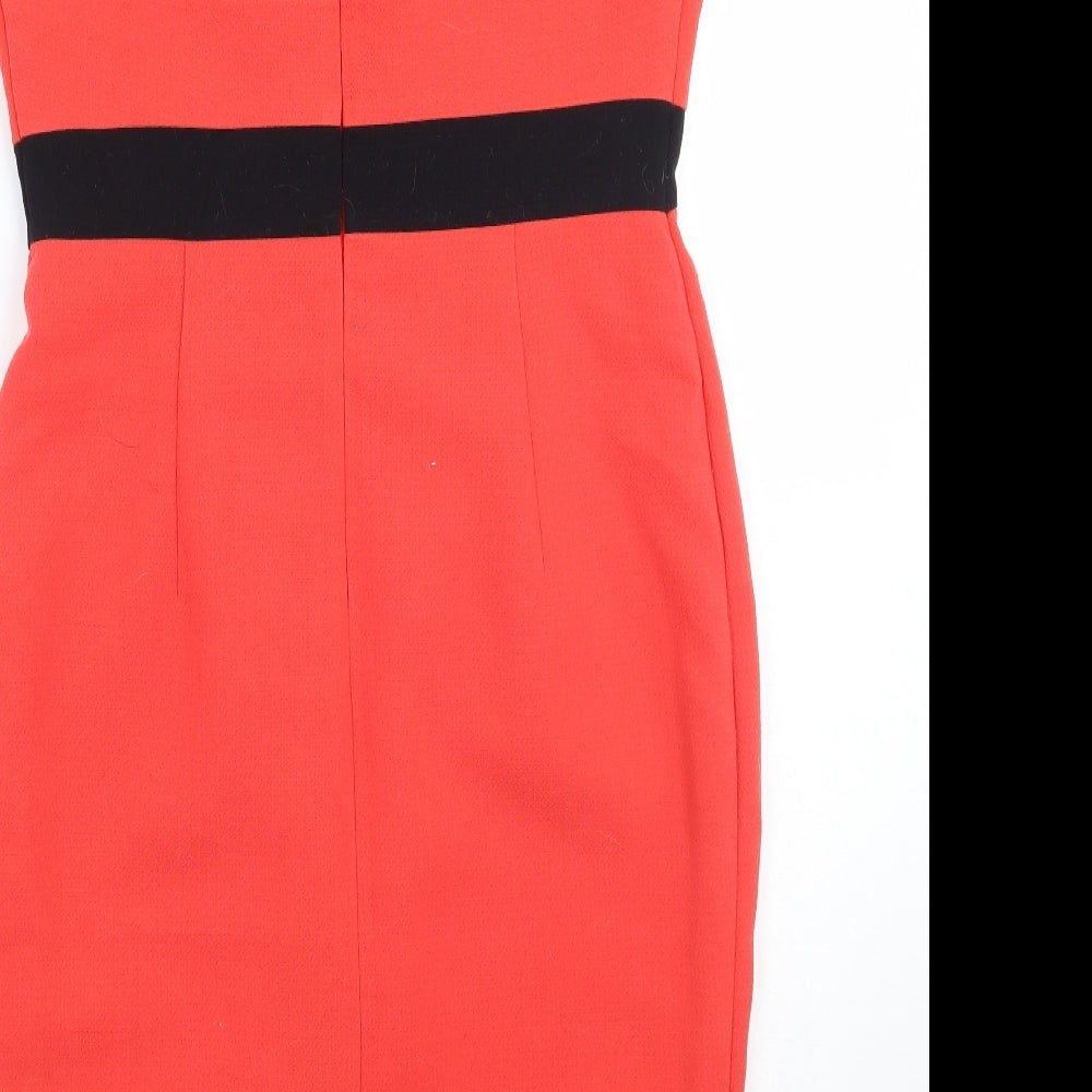 Marks & Spencer Womens Orange A-Line Size 10