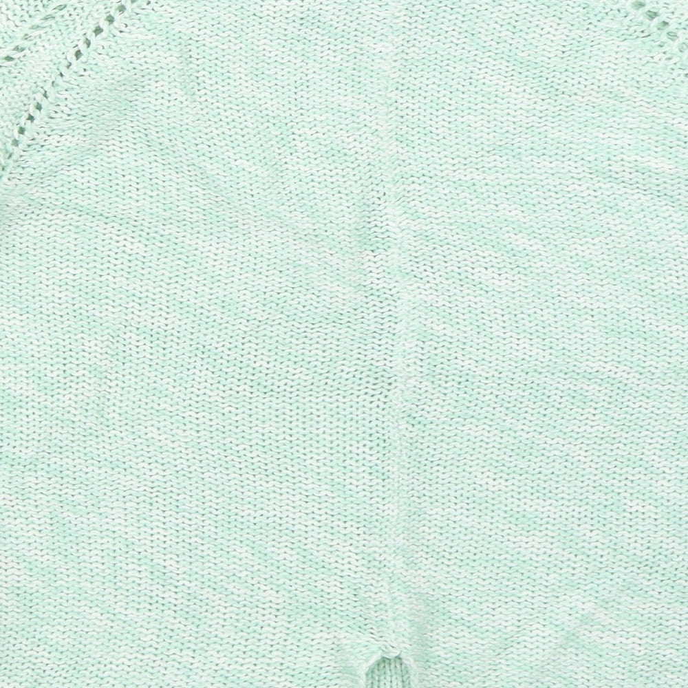 New Look Womens Green Pullover Jumper Size 6