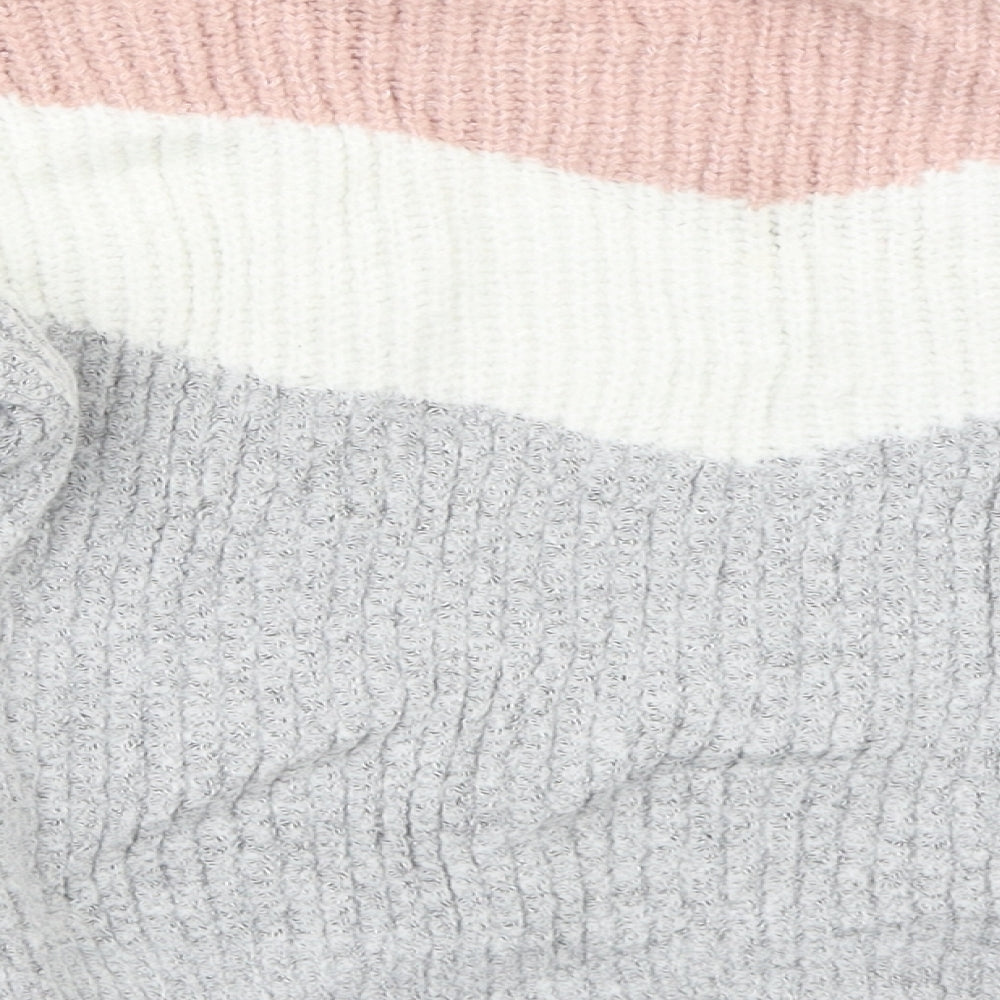 Primark Girls Grey Pullover Jumper Size 9-10 Years