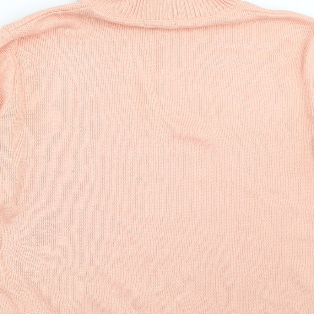 The Yews Womens Pink Pullover Jumper Size M