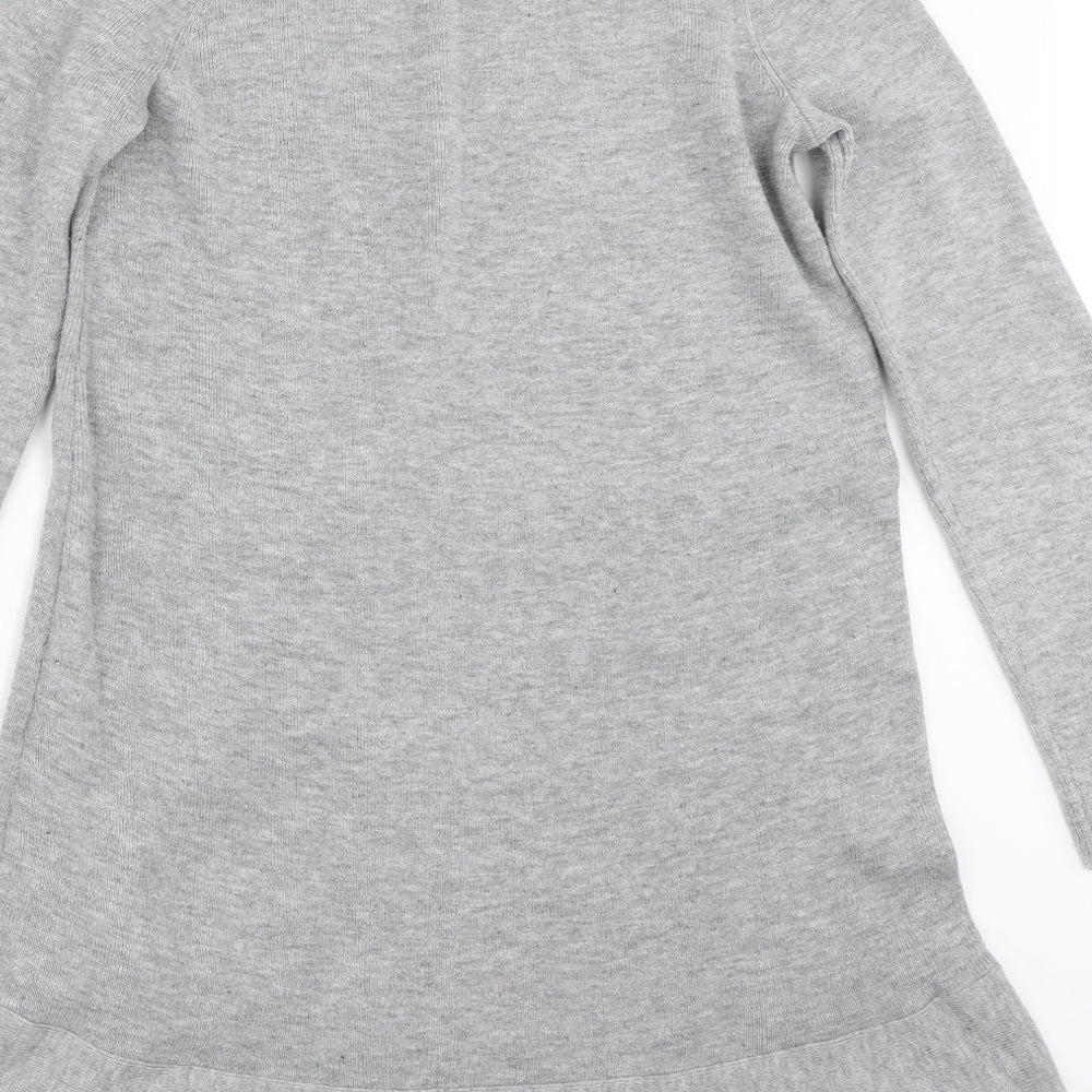 ASOS Womens Grey Jumper Dress Size 8