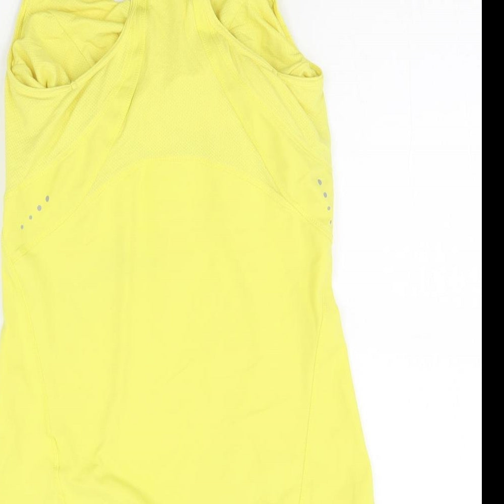 USA Pro Womens Yellow Basic Tank