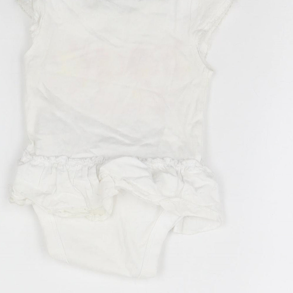 Rocha Little Rocha Girls White Babygrow One-Piece Size 0-3 Months
