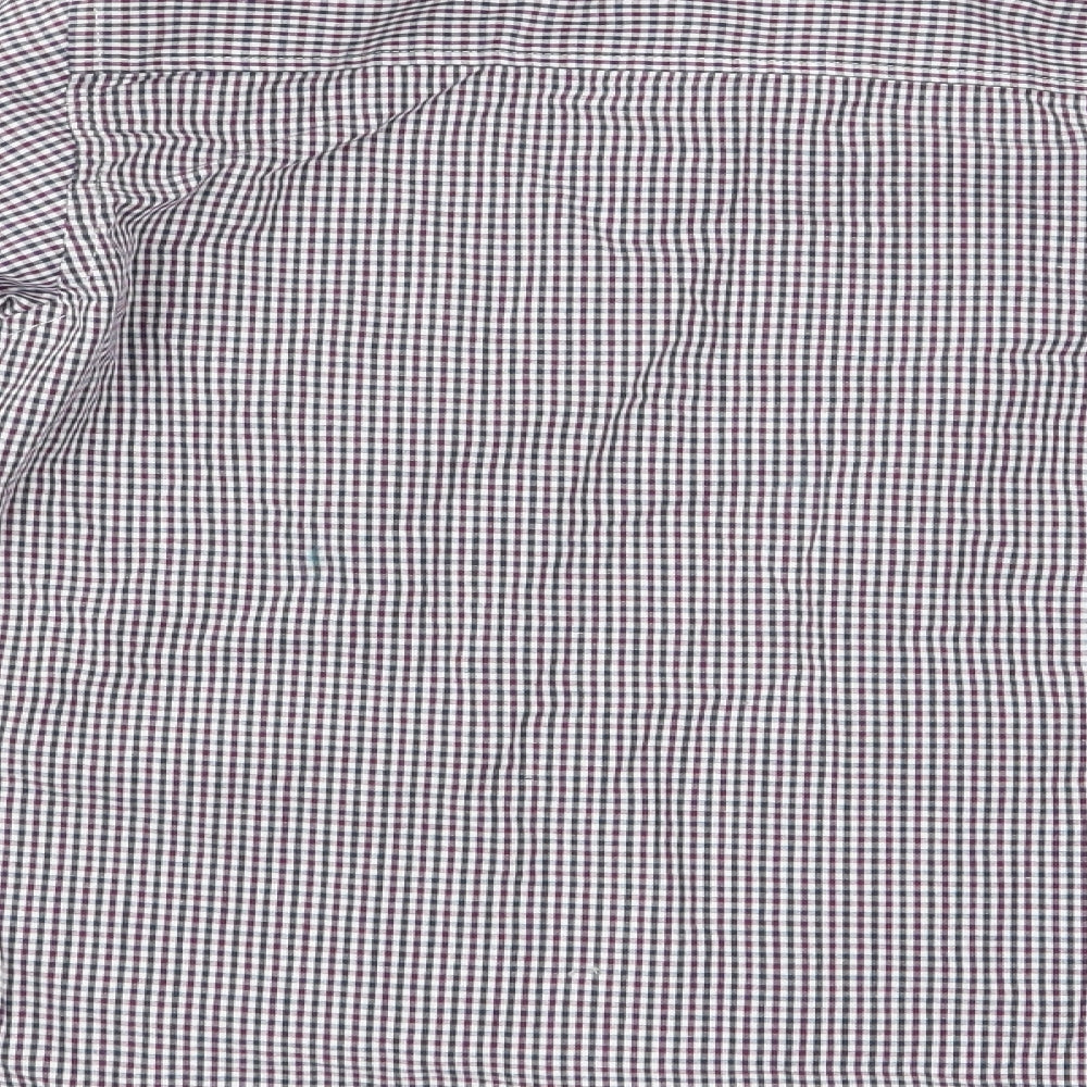 Autograph Boys Brown Check Basic Button-Up Size 8 Years