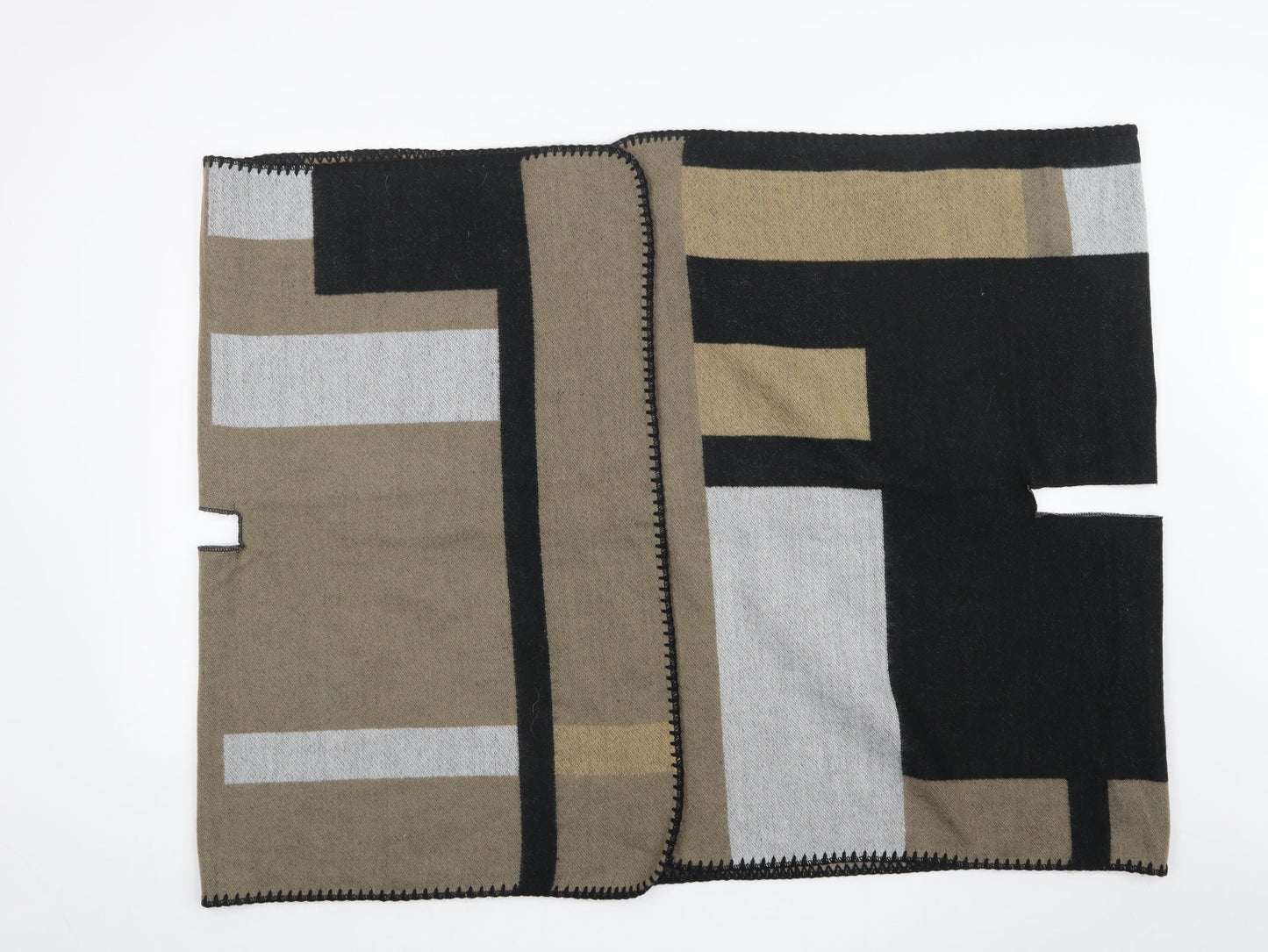 ICHI Womens Multicoloured Check Shawl/Wrap
