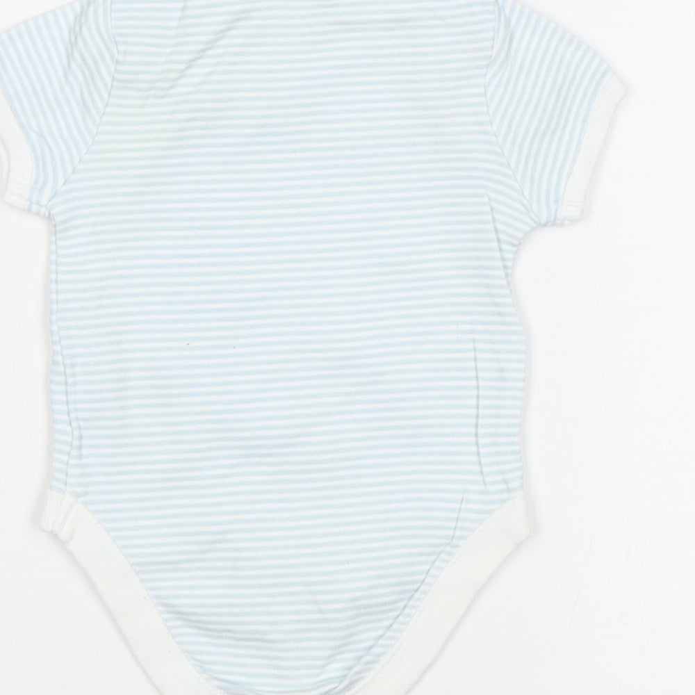 F&F Boys Multicoloured Striped Leotard One-Piece Size 0-3 Months