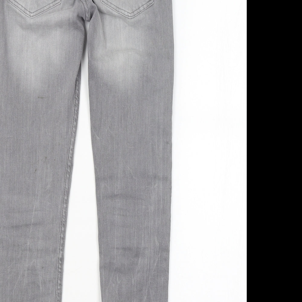 H&M Girls Grey Skinny Jeans Size 10-11 Years