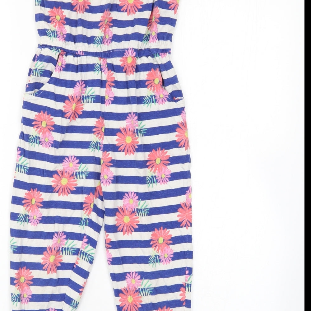 I Love Girls Wear Girls Multicoloured Floral Jumpsuit One-Piece Size 6 Years