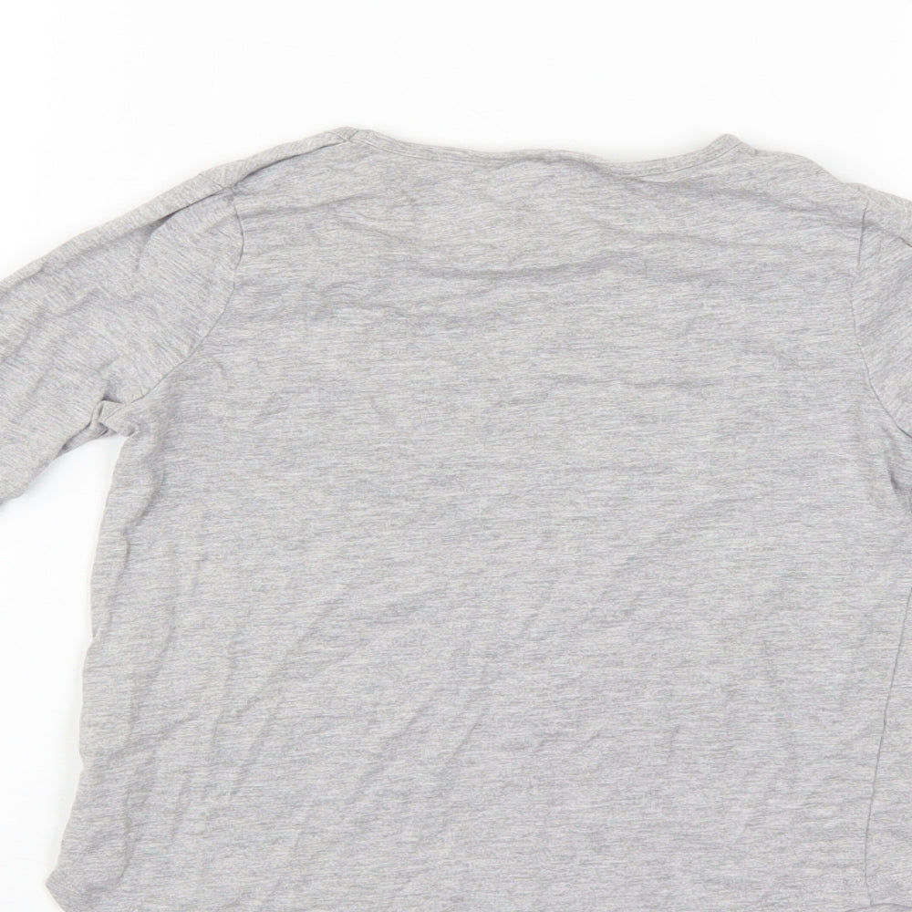 I Love Girls Wear Girls Grey Pullover Jumper Size 7 Years