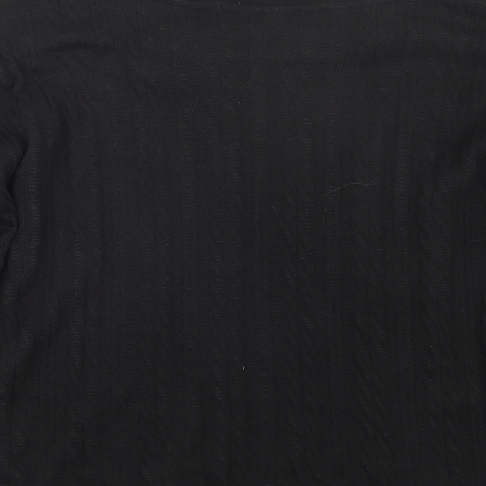 Nutmeg Womens Black Pullover Jumper Size 12