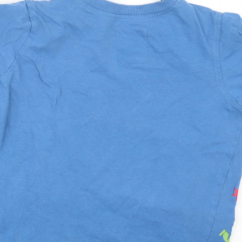 NEXT Boys Blue Geometric Pyjama Top Size 3-4 Years