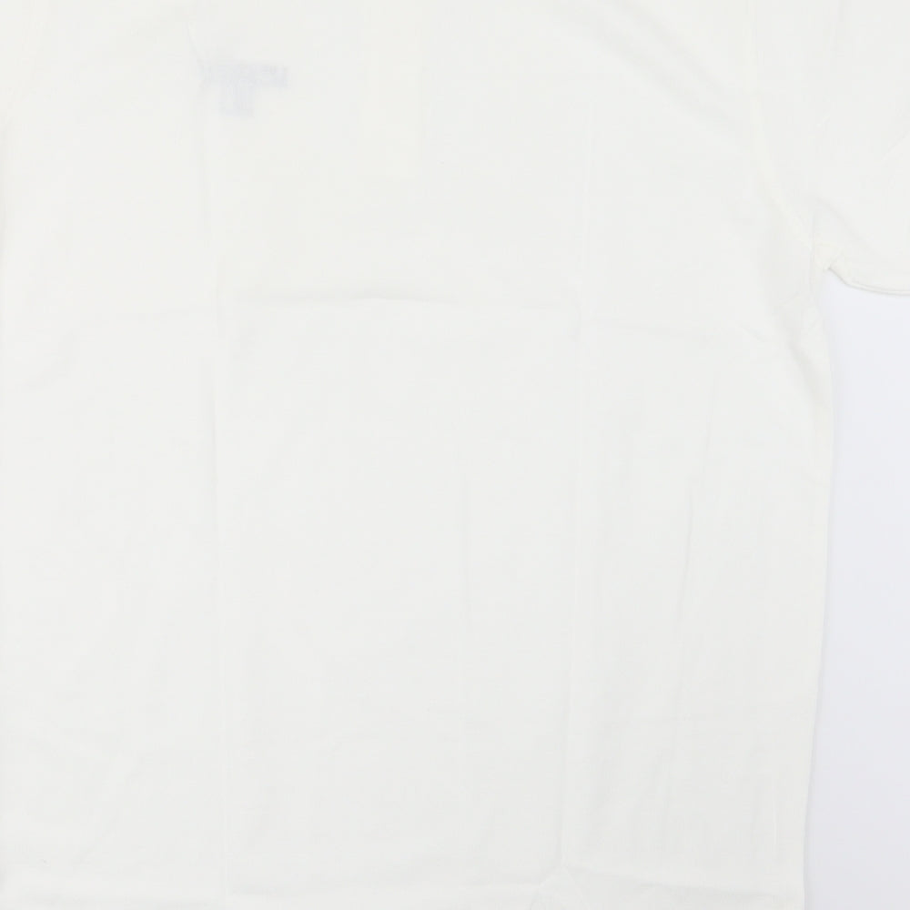 Izod Club Womens White Basic Polo Size L