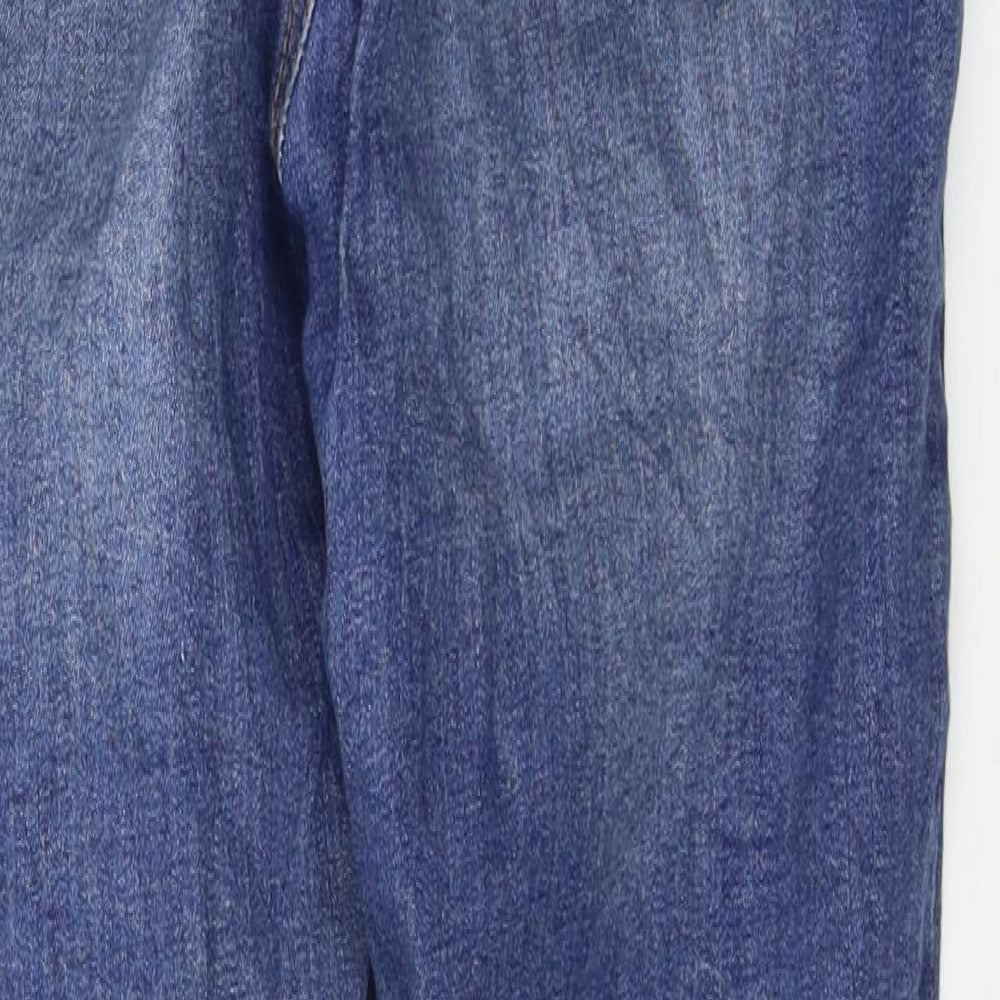 TALLY WEiJL Womens Blue Denim Skinny Jeans Size 12 L28 in