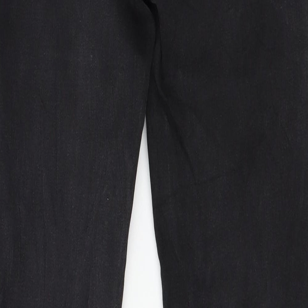 Amisu Womens Black Denim Skinny Jeans Size 25 in L29 in