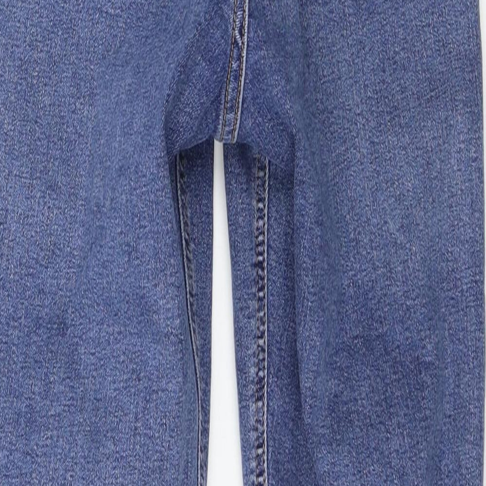 Topshop Womens Blue Denim Skinny Jeans Size 26 in L30 in