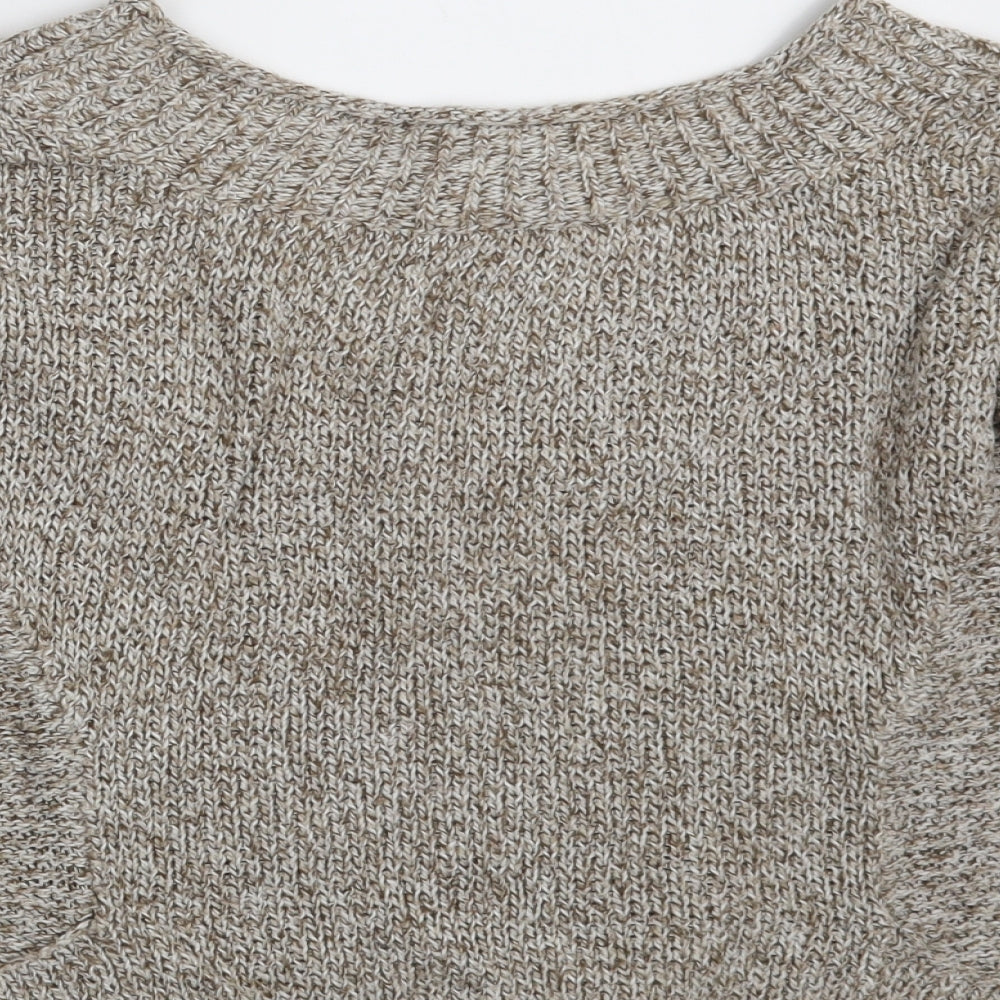 American Rag Cie Womens Brown Pullover Jumper Size L
