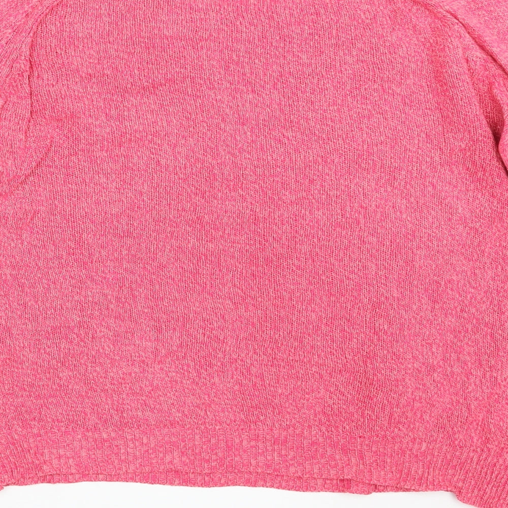 F&F Womens Pink Pullover Sweatshirt Size 12