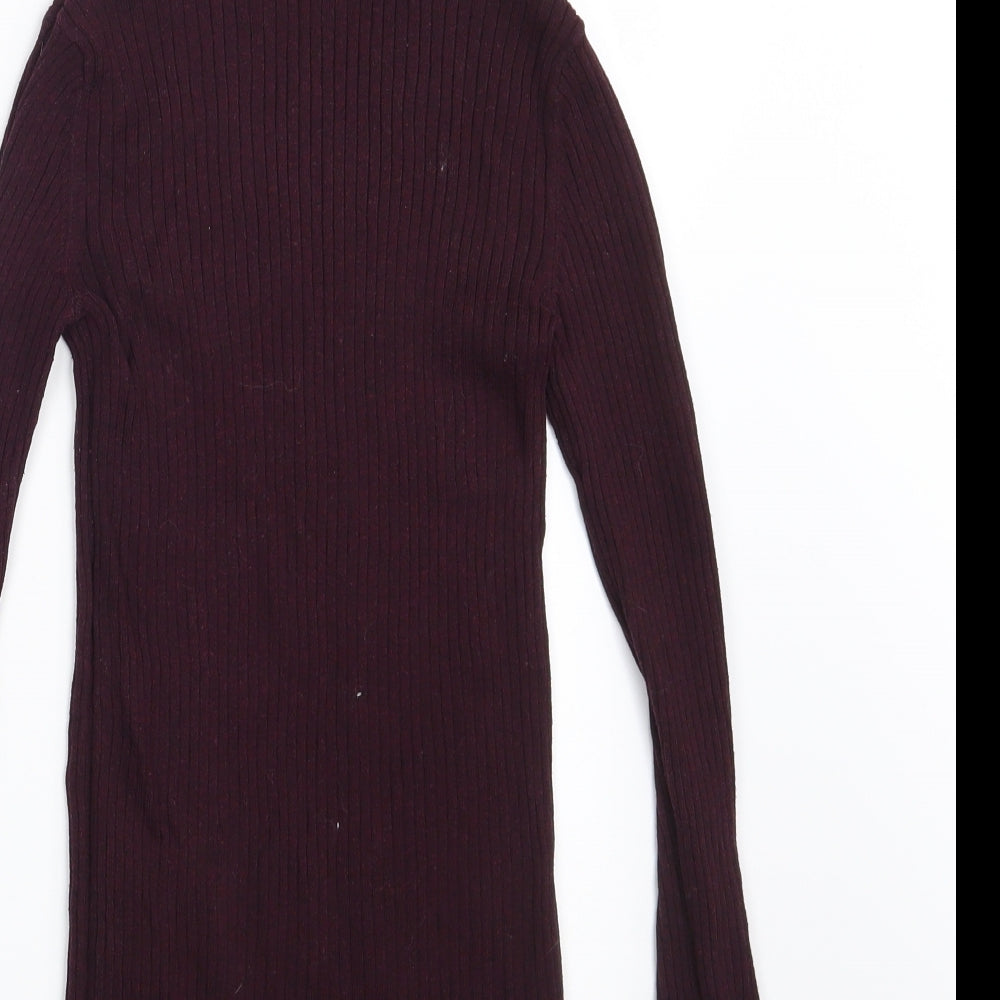 Avenue Womens Purple Pullover Jumper Size 8