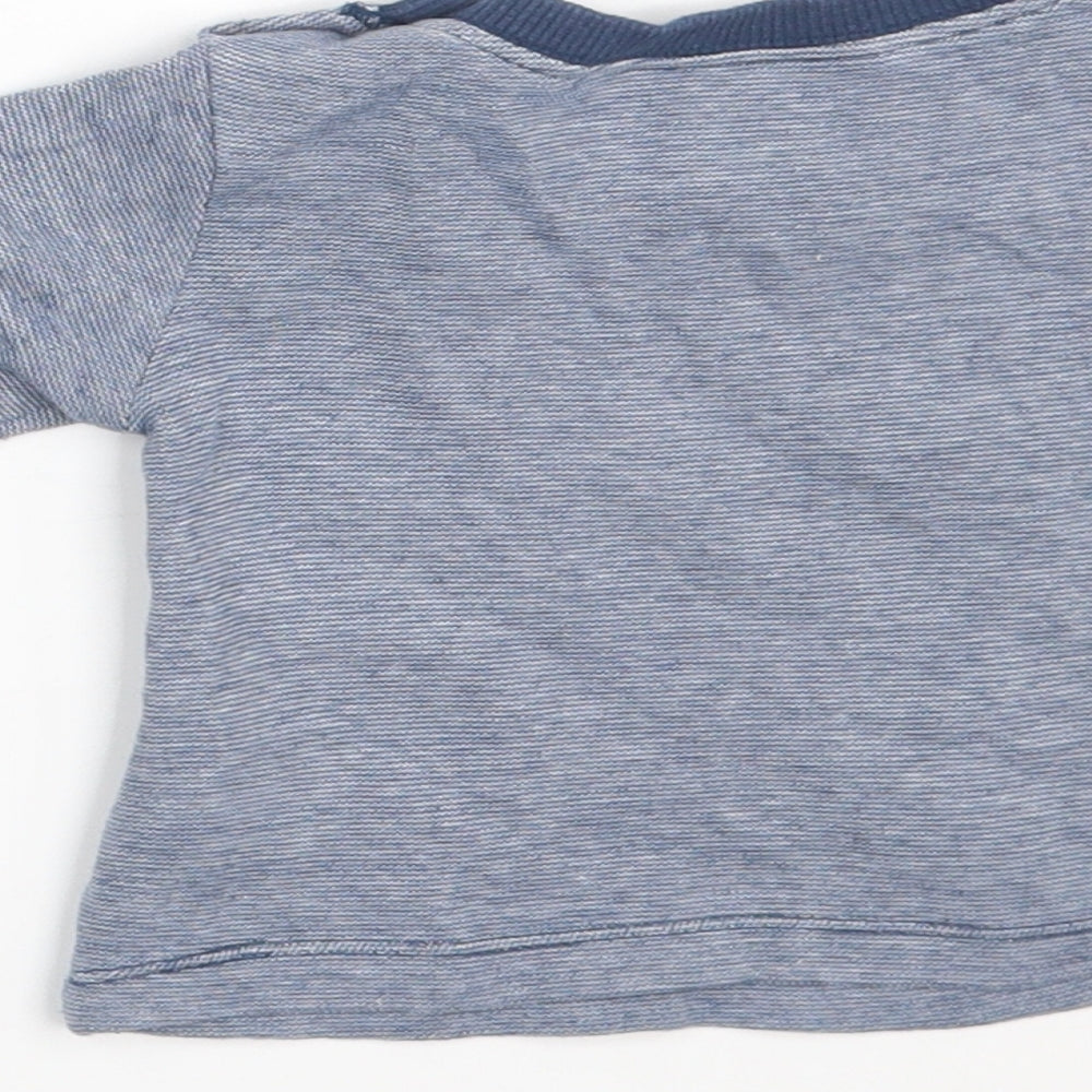 Mothercare Baby Blue Basic T-Shirt Size 0-3 Months