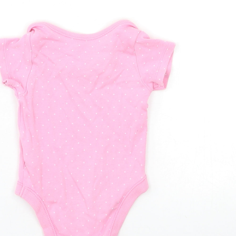 F&F Baby Pink Babygrow One-Piece Size 0-3 Months