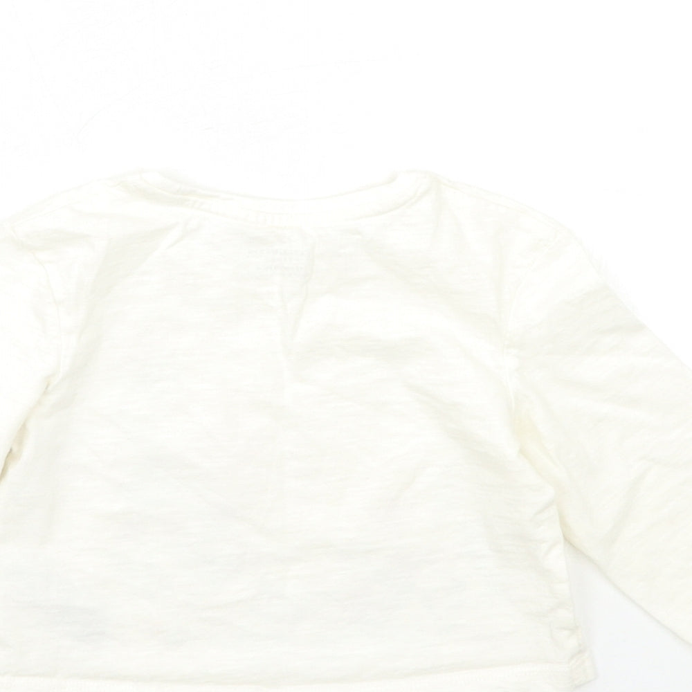 Primark Baby White Basic T-Shirt Size 12-18 Months