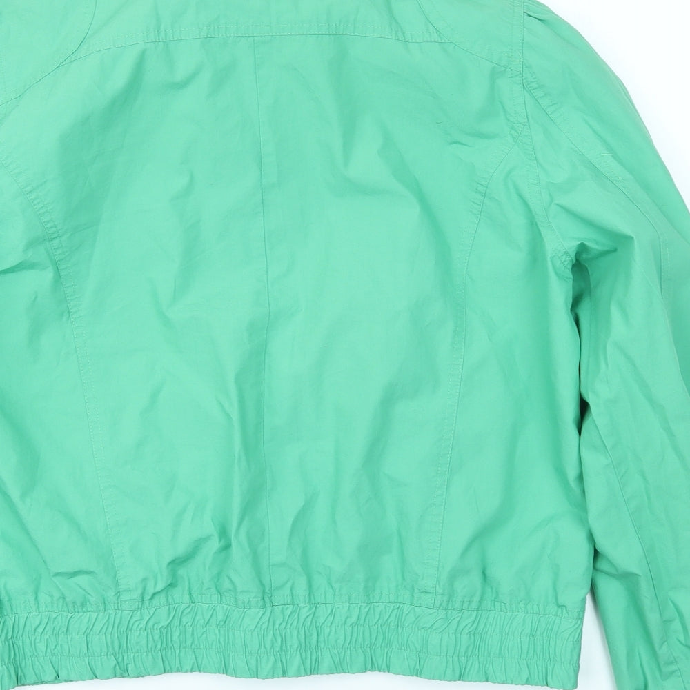 EVIE Womens Green Jacket Coat Size 18