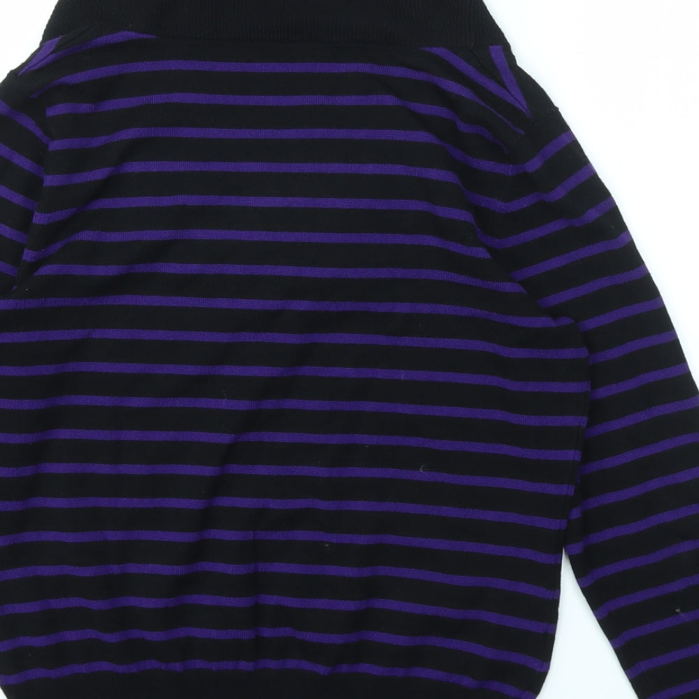 Country Casuals Womens Multicoloured Striped Pullover Jumper Size M