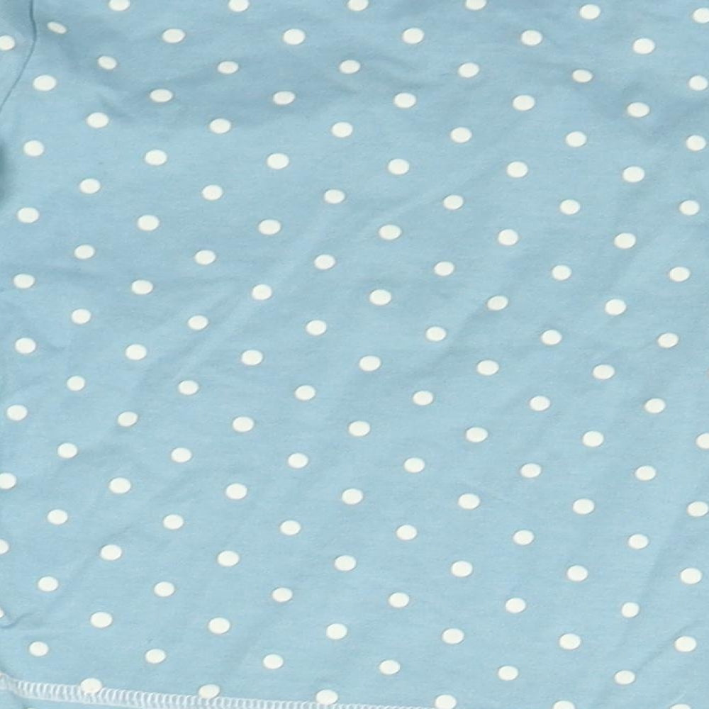TU Girls Blue Polka Dot Top Pyjama Top Size 4-5 Years