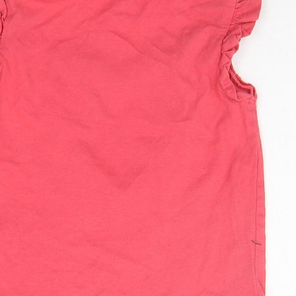 F&F Baby Pink Basic T-Shirt Size 12-18 Months - HEART