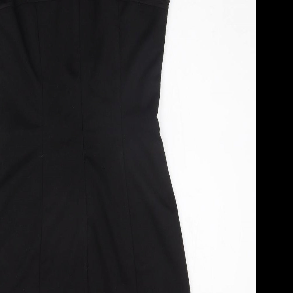 MELA LOVE LONDON Womens Black A-Line Size 12 - jewl detail