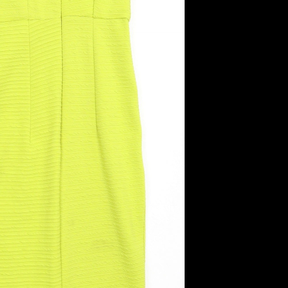 New Look Womens Green Bodycon Size 8