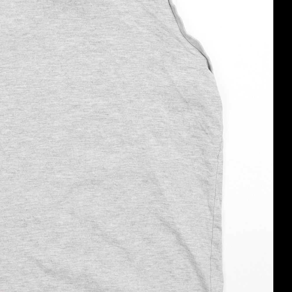 Slazenger Boys Grey Basic Tank Size 7-8 Years