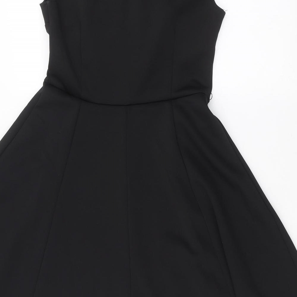 Love Label Womens Black Fit & Flare Size 10