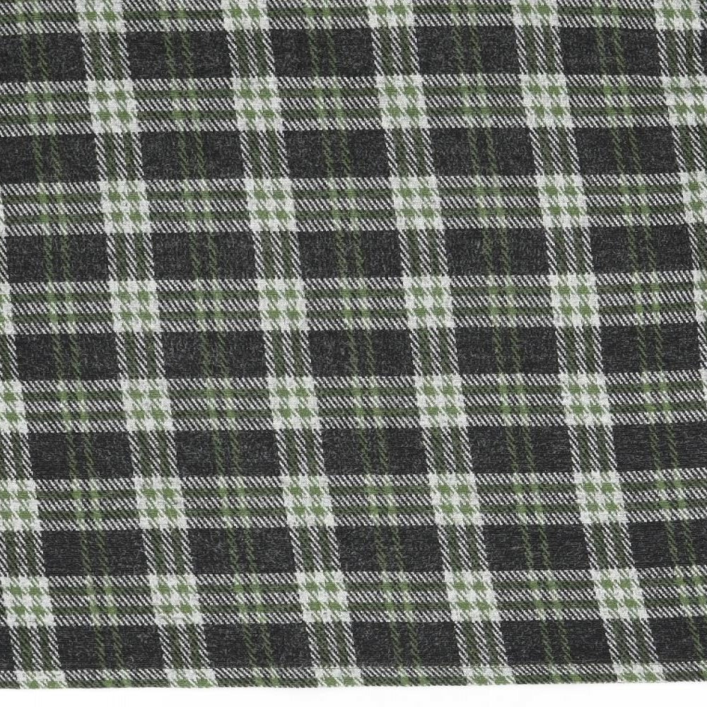Preworn Womens Green Check Pullover Jumper Size L