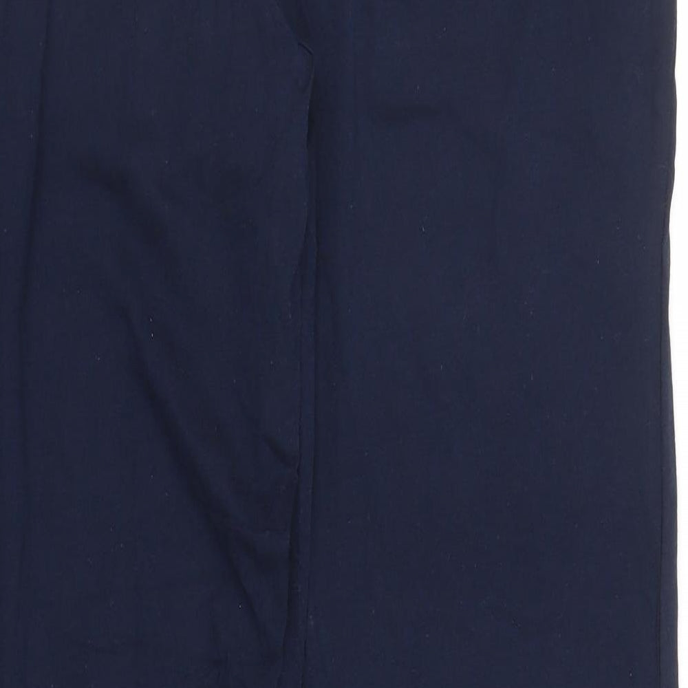M&S Womens Blue Sweatpants Trousers Size M L27 in