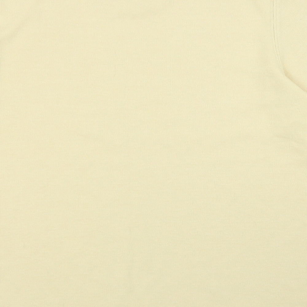Bonmarché Womens Yellow Basic T-Shirt Size S