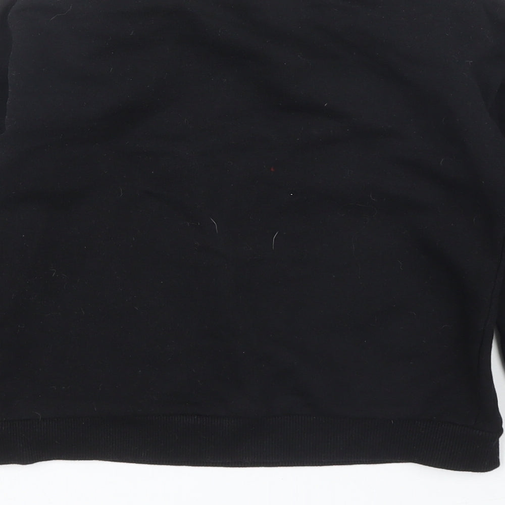 Primark Girls Black Pullover Jumper Size 9 Years